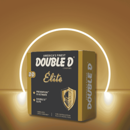 Double D Elite Condom - Regular Size - Image 2